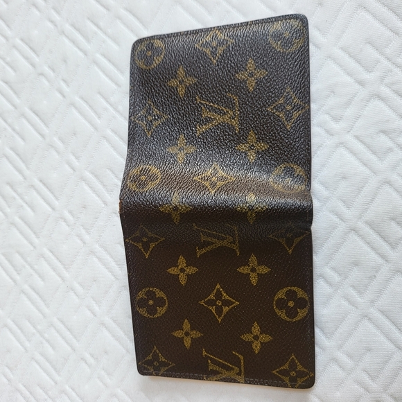 LOUiS Vuitton Bifold Wallet Monogran Porte Bier Cult Credit Monet - Picture 3 of 11